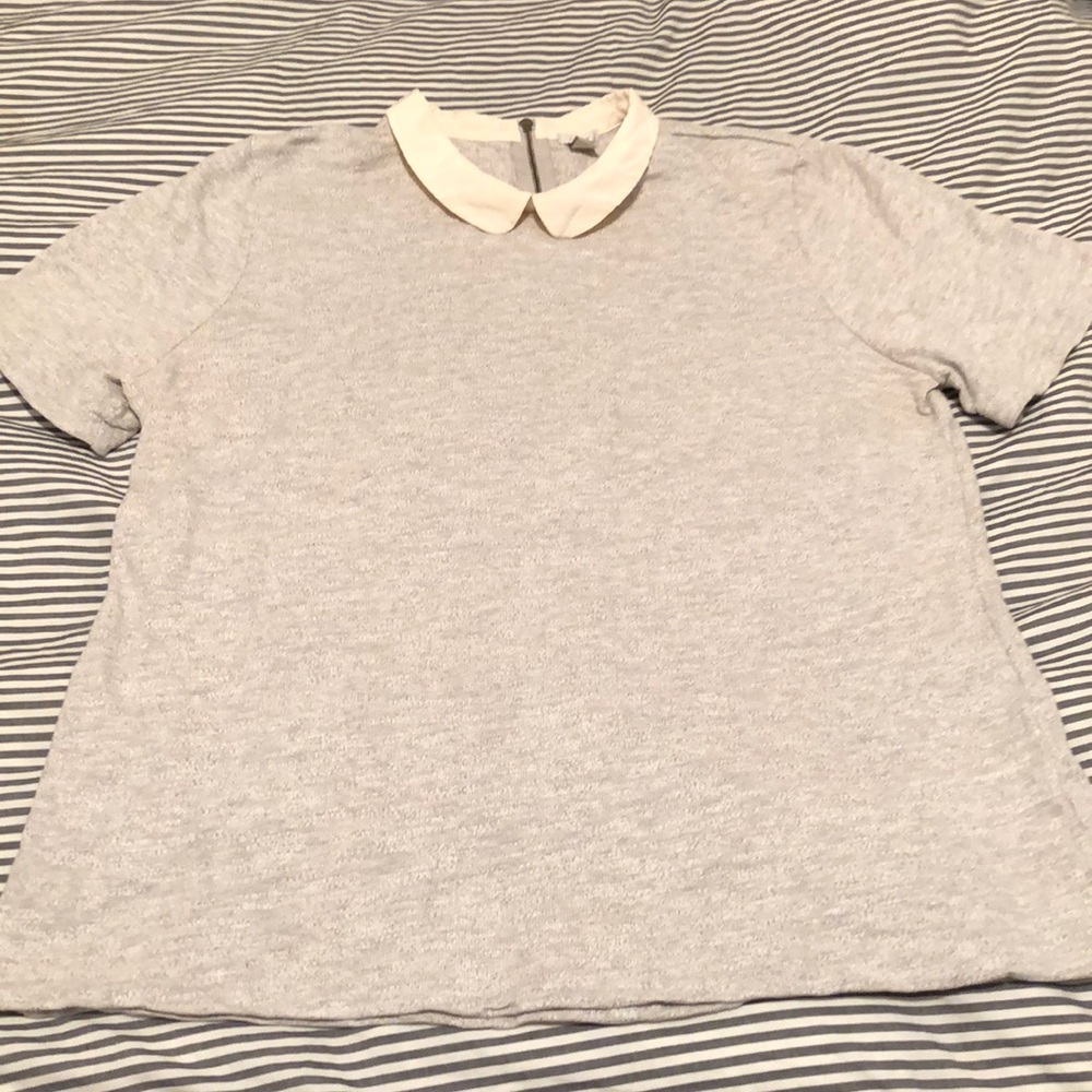 J Crew Peter Pan Collar Blouse Top